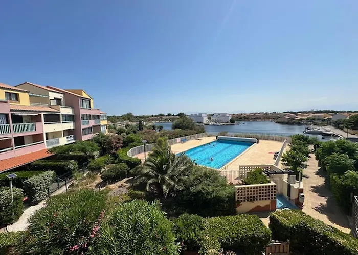 Apartment T2 4 Pers, Piscine, Parking A - Fr-1-799-39 Le Barcares