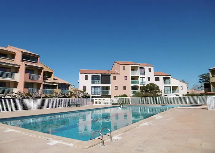 Apartment T2 4 Pers, Piscine, Parking A - Fr-1-799-39 Le Barcares